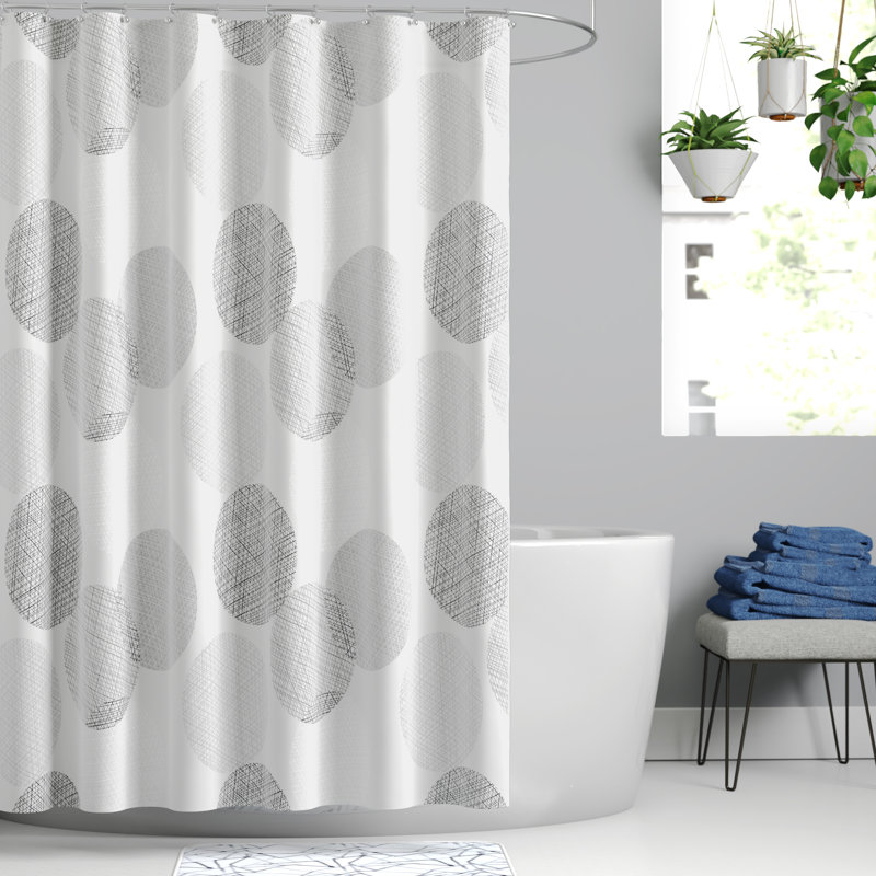Zipcode Design™ Jeske Microfiber Single Shower Curtain & Reviews Wayfair